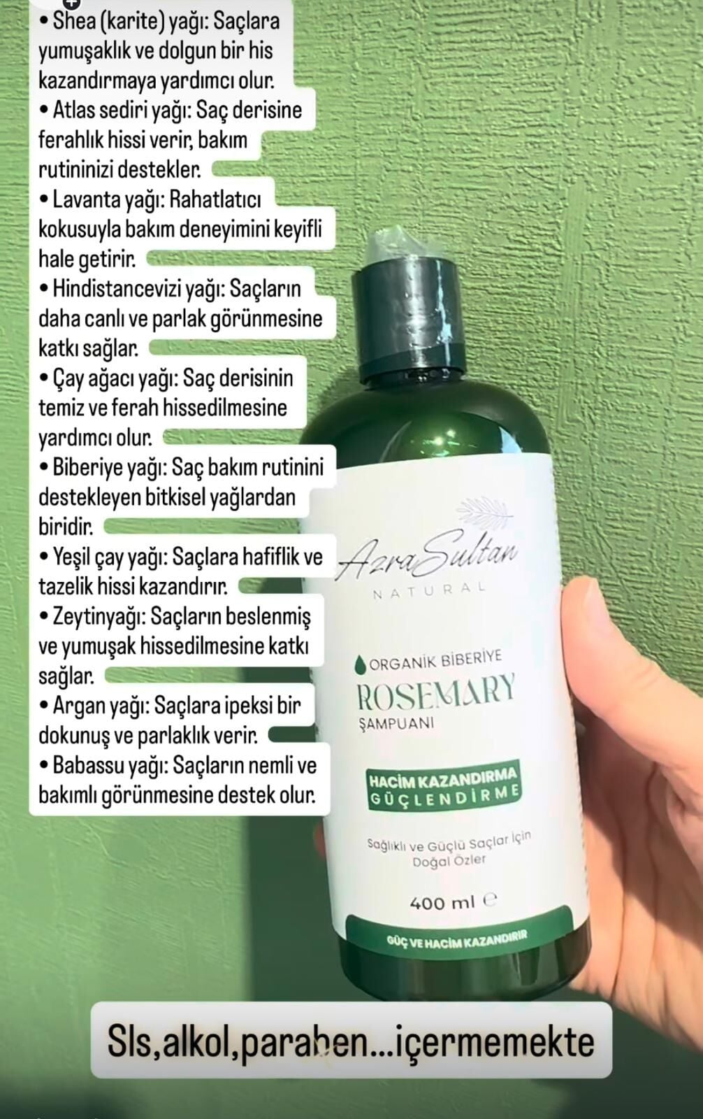 Biberiyeli Şampuan