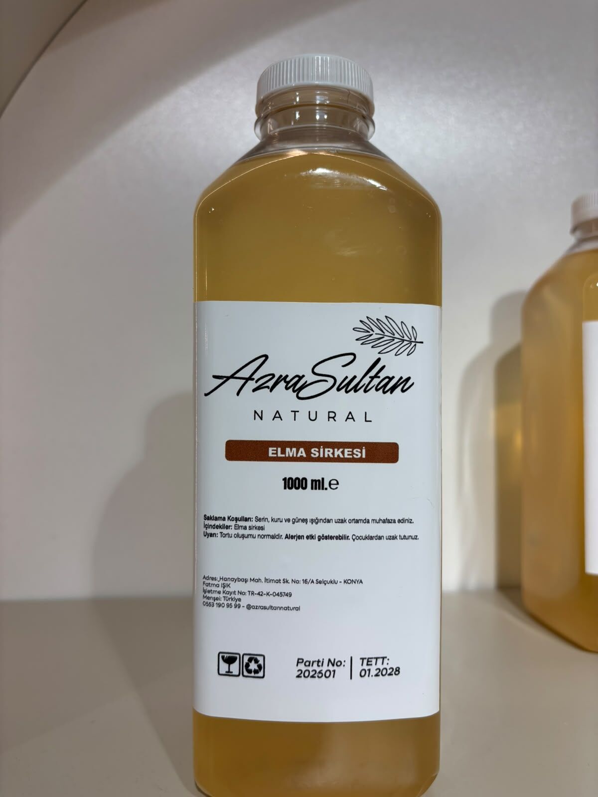 Elma Sirkesi 1 litre